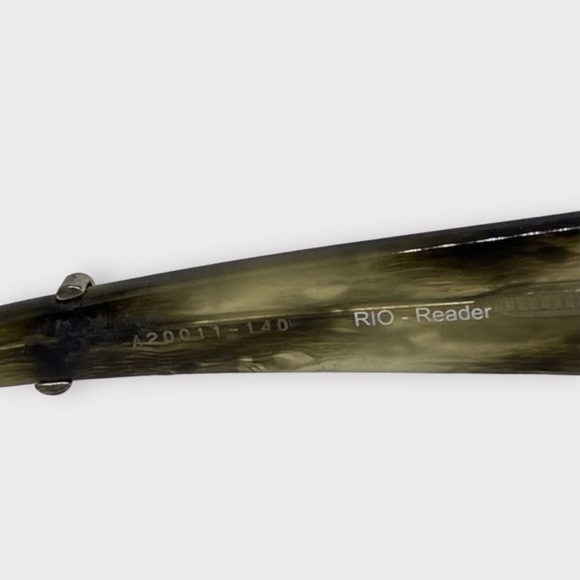 Brighton Rio Readers Sunglass Brown Tortoise Handmade Frames - Picture 8 of 11